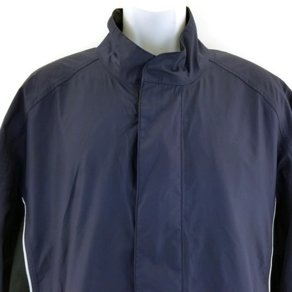 Dryjoys Footjoy Mens Size L Half Zip Blue Golf Wi - Picture 2 of 5